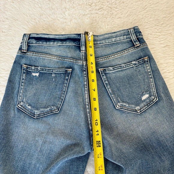 Silver Ankle Straight Distressed Jeans size W24 L27 - Picture 9 of 13